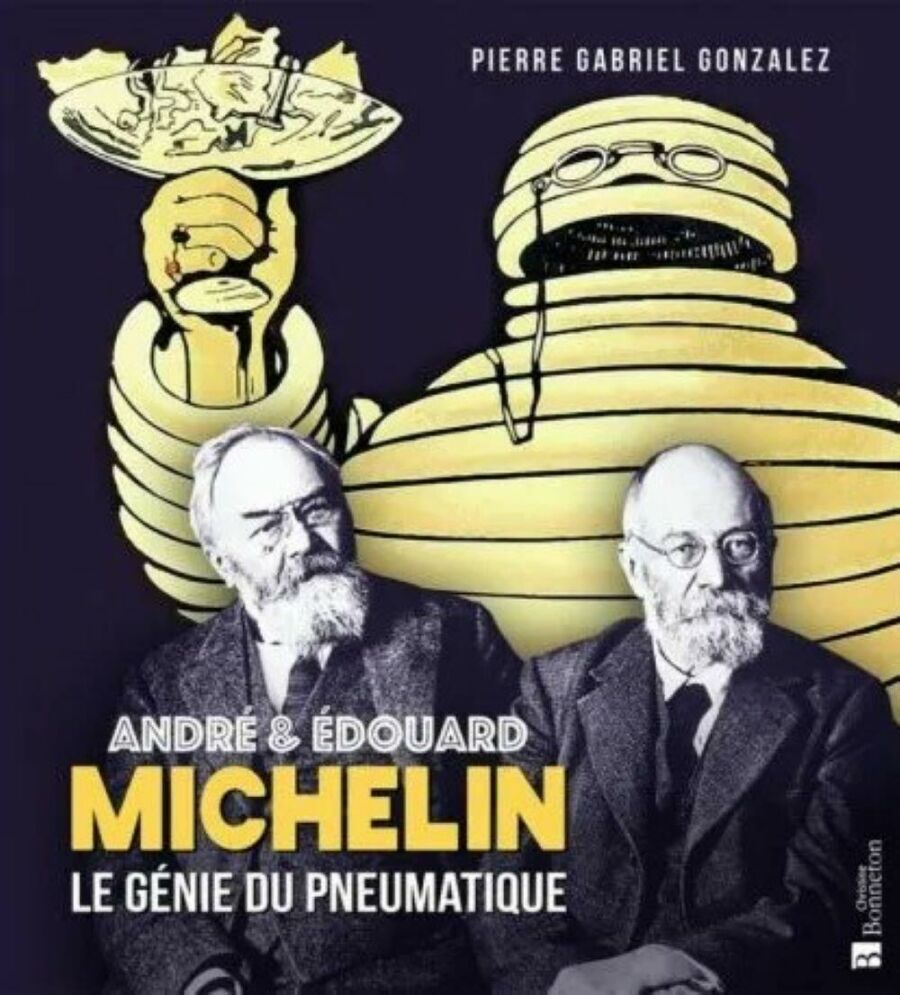 Imagem André-e-Édouard-Michelin-criaram-o-guia-em-1900-para-incentivar-o-turismo-de-carro-e-o-uso-de-pneus